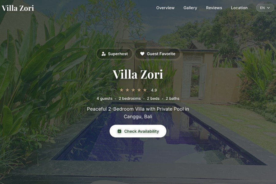 villazori.com preview